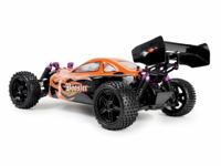 Amewi Booster Brushless 1:10 RC auto Elektro Buggy 4WD RTR 2,4 GHz Incl. accu en lader - thumbnail