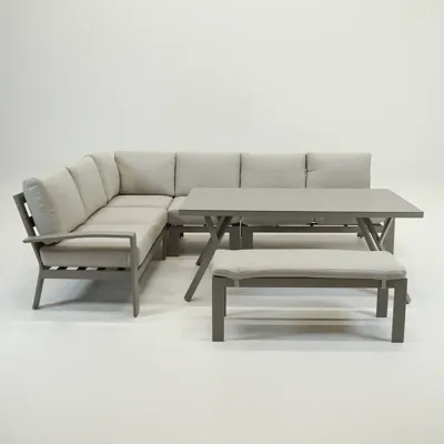 Rondo L/D set 6-delig taupe/valley sand