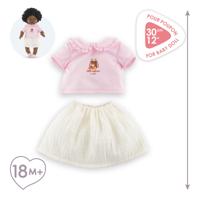 Corolle t-shirt met jurkje kleine ontdekker - 30cm - thumbnail