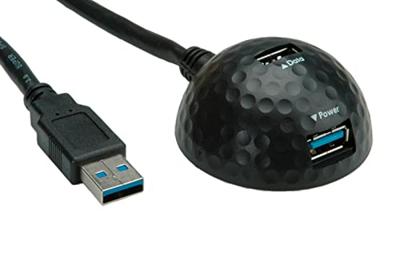 VALUE USB 3.2 Gen 1 docking kabel, koepel, zwart, 1,5 m