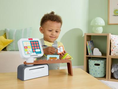 Fisher-Price leerplezier tellen en shoppen kassa