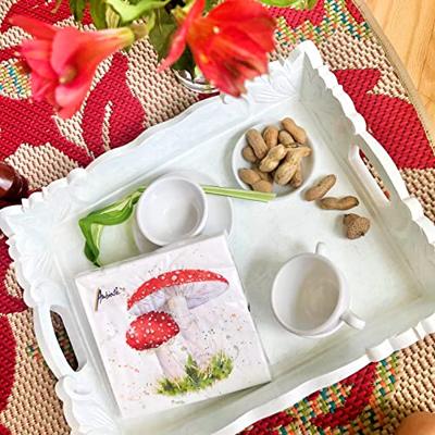 Ambiente Servetten 33x33cm Paddestoelen