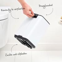Brabantia Bo Pedaalemmer 12 liter white - thumbnail
