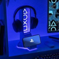 Playstation Desk Headphone with Light - Playstation Icons - thumbnail