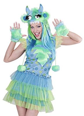 Groen Monster pakje dames - thumbnail