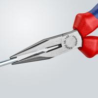 Vlakrondbektang lengte 140 mm vlak/rond recht gepolijst meercomponenten mantels - thumbnail