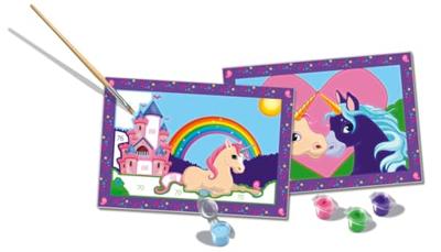 Ravensburger creart schilderen op nummer - magische eenhoorns Ravensburger creart schilderen op nummer - magische eenhoorns