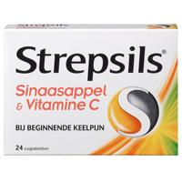 Strepsils Sinaasappel & Vitamine C Zuigtabletten - thumbnail
