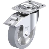 Blickle L-ALEV 160K-FI-SG Zwenkwiel met rem Wieldiameter: 160 mm Draagvermogen (max.): 400 kg 1 stuk(s) - thumbnail