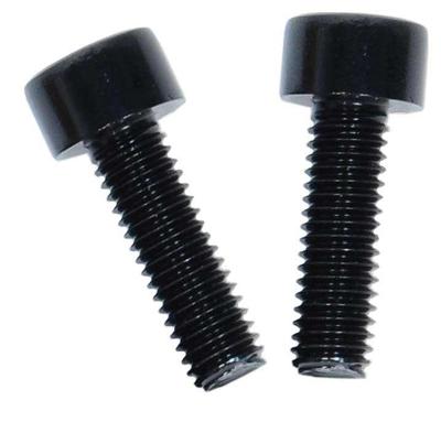 Radon 1 pair of aluminum bottle cage bolts black