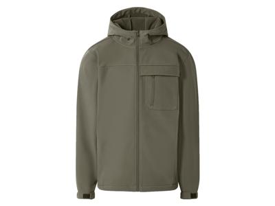 esmara Men Heren softshell jas (Olijfgroen, S)