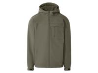 esmara Men Heren softshell jas (Olijfgroen, S) - thumbnail