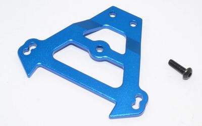 GPM - Alloy front bulkhead tie bar with screw - 1pc set - Blauw (TRV012A)