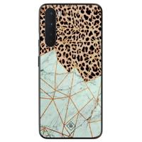 OnePlus Nord hoesje - Luipaard marmer mint - thumbnail