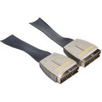 Bandridge Bvl7305 Platte Scart Audio Video Kabel 5.0 M - thumbnail