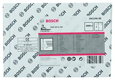 Bosch Accessories 2608200030 Nagel met ronde kop (papiergebonden) SN21RK Afmeting, lengte 80 mm 3000 stuk(s) Bosch Accessories 2608200030 Nagel met ronde kop (papiergebonden) SN21RK Afmeting, lengte 80 mm 3000 stuk(s)