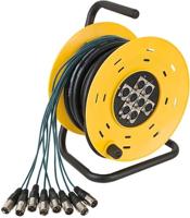 DAP DAP Python 8 Stagewheel 8x XLR, 16 meter - thumbnail