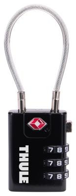 Thule TSA Cable Lock Slot Black