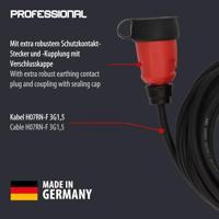 Brennenstuhl Professional verlengsnoer VN 1100 | IP44 | 10m | Zwart | H07RN-F 3G1,5 - 9161100110 - thumbnail