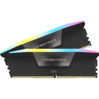 RAM - Corsair VEGEANCE RGB DDR5 - 32 GB 2x16GB Dimm - 5200MHz - non pufferico, 40-40-40-77, XMP 3.0, Black HeatSpreader, LED RGB, 1.25V - thumbnail
