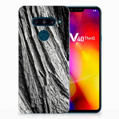 Bumper Hoesje LG V40 Thinq Boomschors Grijs Bumper Hoesje LG V40 Thinq Boomschors Grijs