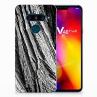 Bumper Hoesje LG V40 Thinq Boomschors Grijs - thumbnail