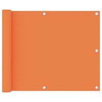 VidaXL Balkonscherm 75x500 cm oxford stof oranje - thumbnail