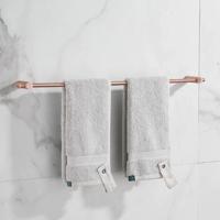 Handdoekhouder Aquasplash Academy 60 cm Geborsteld Koper Aquasplash - thumbnail
