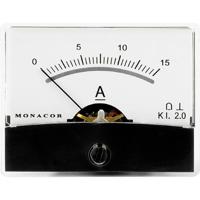 Monacor 0290560 PM-2/15A Monacor 0290560 PM-2/15A PM-2/15A draaispul-inbouwinstrument, 15 A. - thumbnail