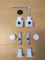 Wiesbaden Riko bevestiging set wandclosets blinde ophanging type-1 - thumbnail