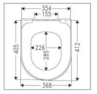 Villeroy & Boch O.novo Compact closetzitting - wit 9m406101 - thumbnail