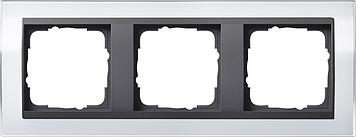 Gira Event Clear Zuiverwit / Antraciet 3-voudig