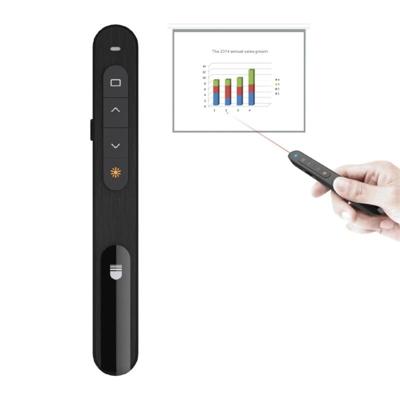 Doosl DSIT001 2.4GHz Updated Version Powerpoint Presentation Remote Control Multi-functional Laser Pointer for Multi-media Control Distance: 100m