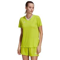 adidas Entrada 22 Voetbalshirt Dames Lichtgroen Wit - thumbnail
