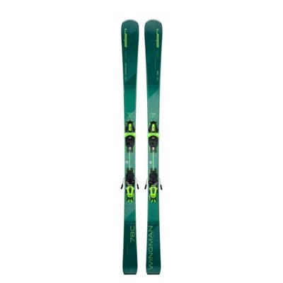Elan Wingman 78C Power Shift Ski Black/Green 176 Elan Wingman 78C Power Shift Ski Black/Green 176