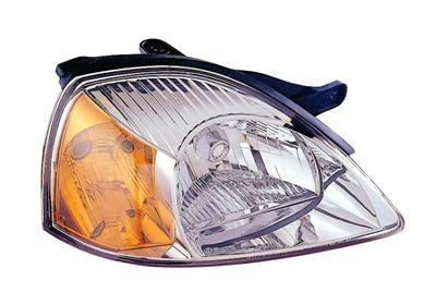 Koplamp rechts H4 enkel vanaf 2002 , Oranje Knipperlicht inclusief MOTOR 8316962