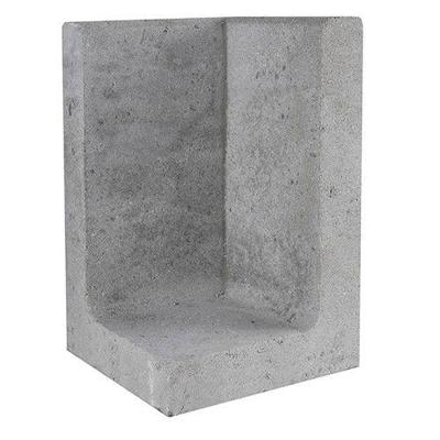L-element hoek grijs 30x30x50 cm Gardenlux - Gardenlux