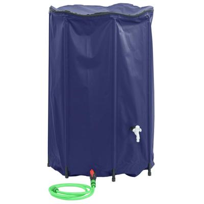 VidaXL Watertank met kraan opvouwbaar 1000 l pvc VidaXL Watertank met kraan opvouwbaar 1000 l pvc