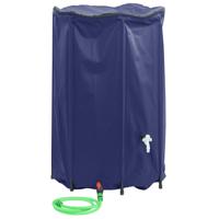VidaXL Watertank met kraan opvouwbaar 1000 l pvc - thumbnail