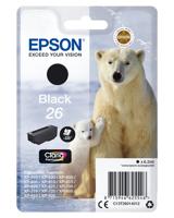 Epson Inktcartridge 26 Origineel Zwart C 13 T 26014012 - thumbnail