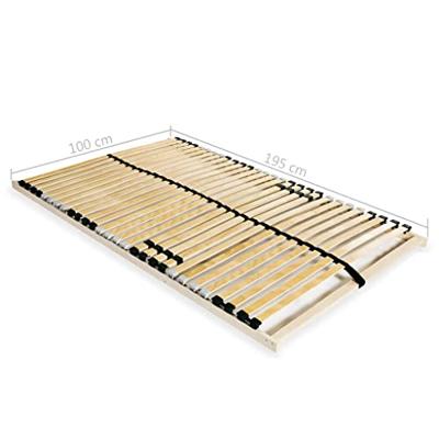Lattenbodem met 28 latten 7 zones 100x200 cm Lattenbodem met 28 latten 7 zones 100x200 cm