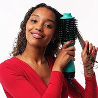 REVLON Teal Blue Droog- en stylingborstel - Ionische technologie - 2 snelheden - Blauw - thumbnail