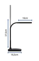 Bureaulamp maul pearly led colour vario zwart - thumbnail