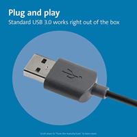 Muis Kensington Mouse-in-a Box Zwart 800 dpi - thumbnail