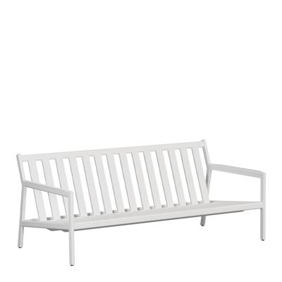 Ethnicraft 2-zits Tuinbank 'Jack' Aluminium, kleur Wit