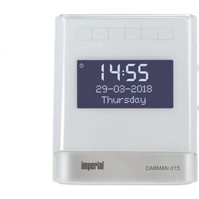 Imperial DABMAN D15 Wekkerradio Wit