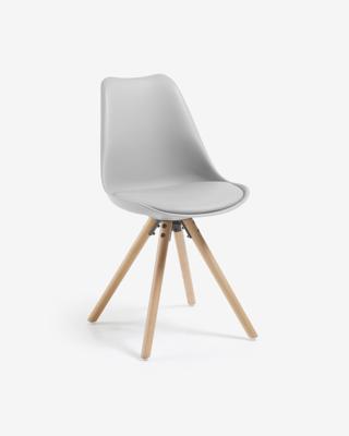 Kave Home Ralf restaurant- & eetkamerstoel Gestoffeerde zitting Harde rugleuning Kave Home Ralf restaurant- & eetkamerstoel Gestoffeerde zitting Harde rugleuning