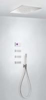Tres Shower Technology digitale inbouwthermostaat met regendouche en massagejets - thumbnail