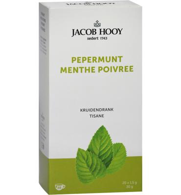Jacob Hooy Pepermunt Theezakjes 20st Jacob Hooy Pepermunt Theezakjes 20st