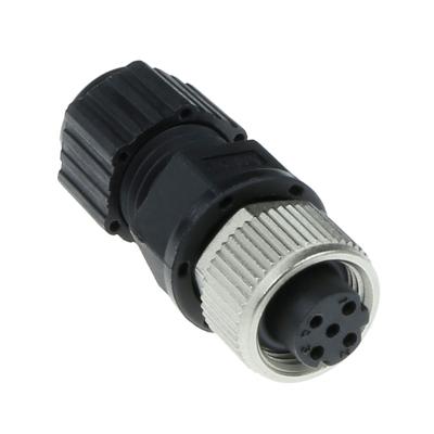 Amphenol M12D-04BFFA-SL8001 M SERIES 4 polig connector female M12 D-coding Solder FE